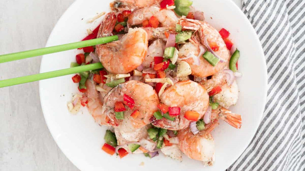 Air Fryer Chinese Salt and Pepper Shrimp