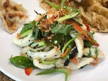 Vietnamese Calamari Salad