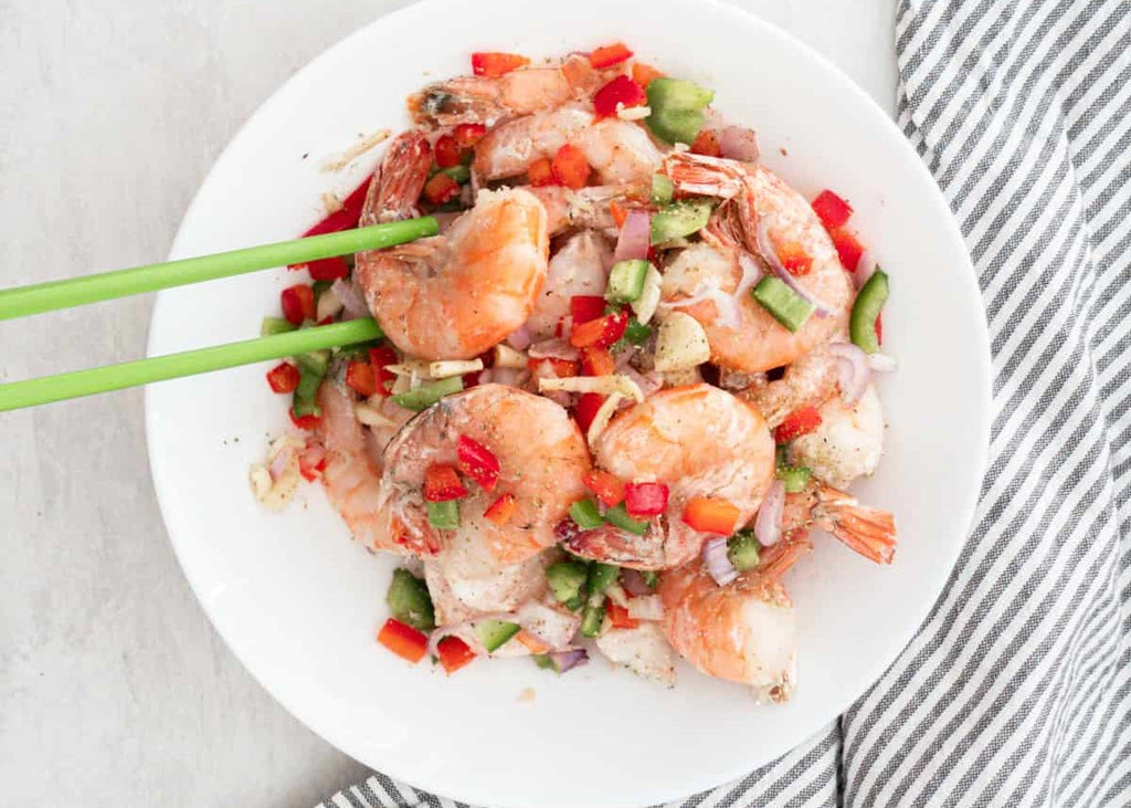Air Fryer Chinese Salt and Pepper Shrimp