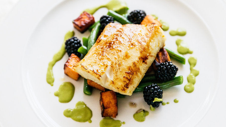 Pan-Roasted Orange Maple Sablefish