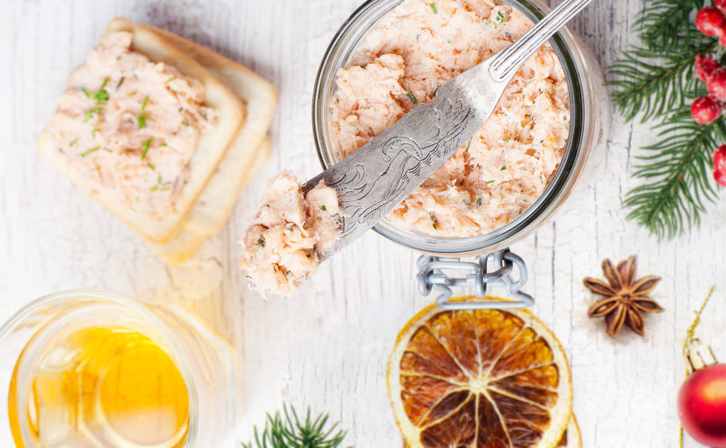 Hot Smoked Spring Salmon Pâté