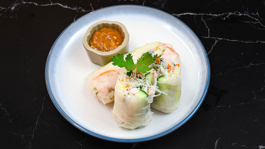 Vietnamese Ocean Shrimp Salad Roll