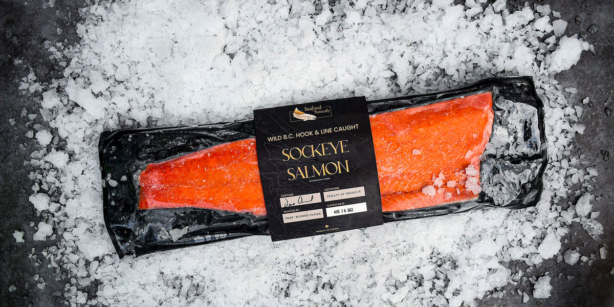 Sockeye Salmon Fillets, Next Day Delivery
